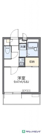 レオパレスパルフェタムール北沢の物件間取画像